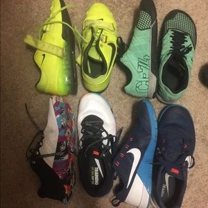 Romeleos, 2 metcons and 1 rebook nanos