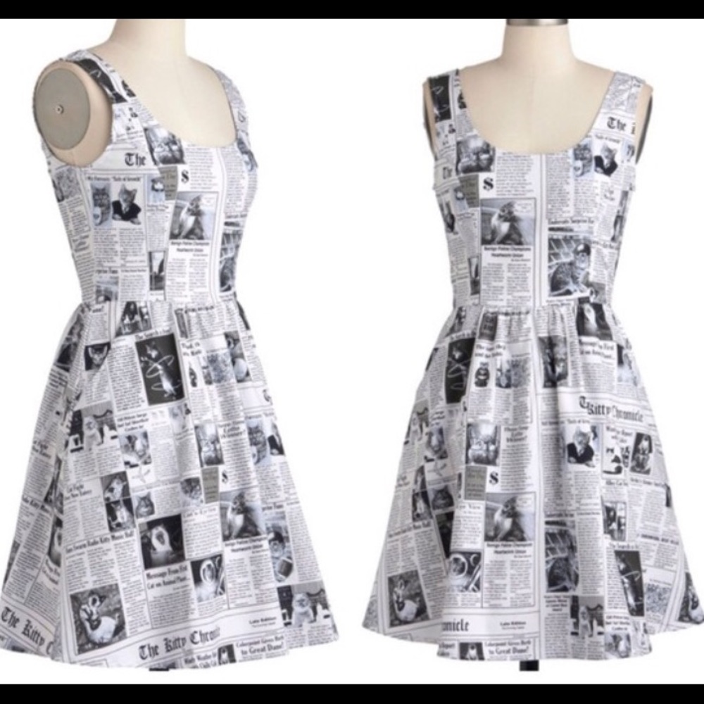 Retrolicious Start Spreading the Mews Dress