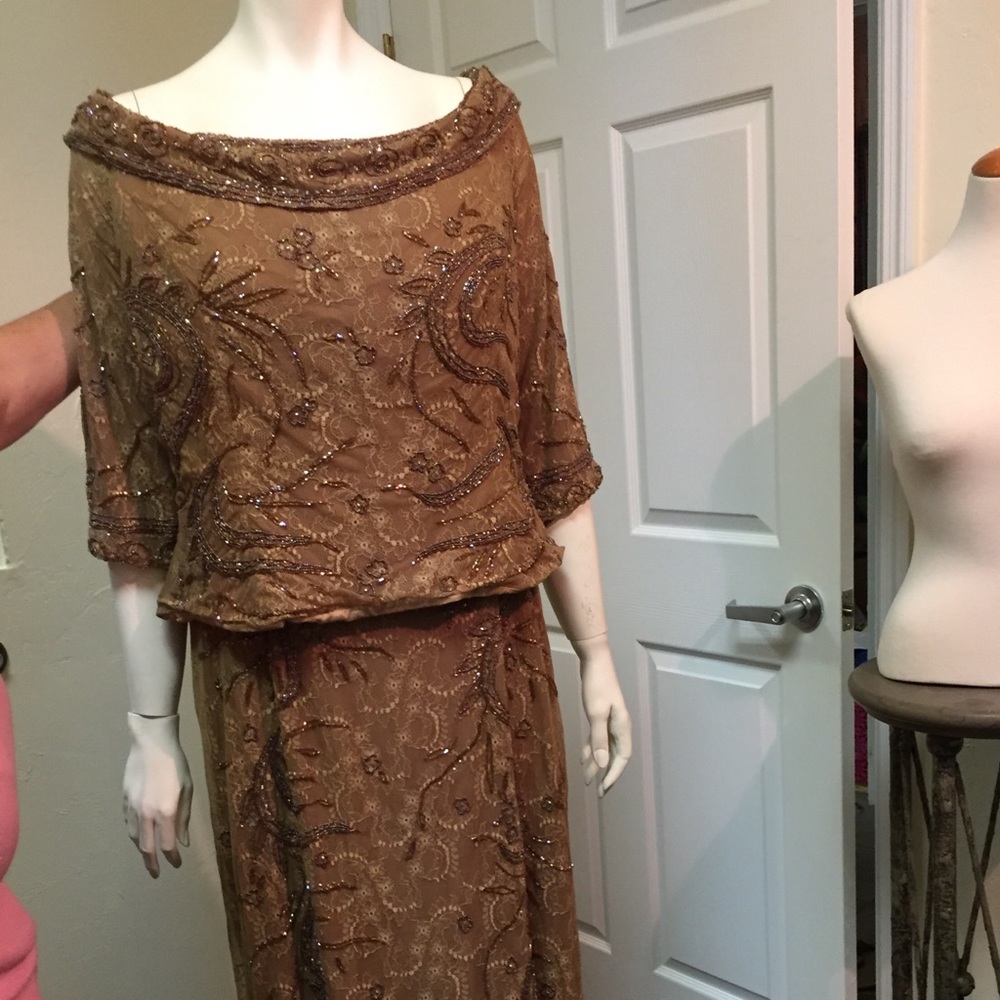 Heavily beaded Jovani dress size 18! Stunning