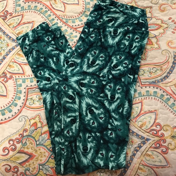 LuLaRoe Pants - Lularoe Wolves!!!!!