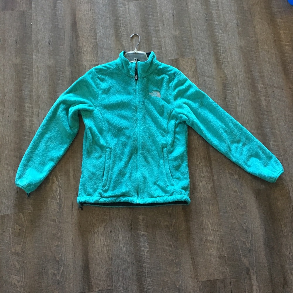 Northface teal ladies jacket Sz S