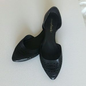 ❤ D'orsay Cutout Flats