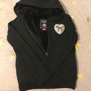 Victoria's Secret Pink Zip-up Hoodie