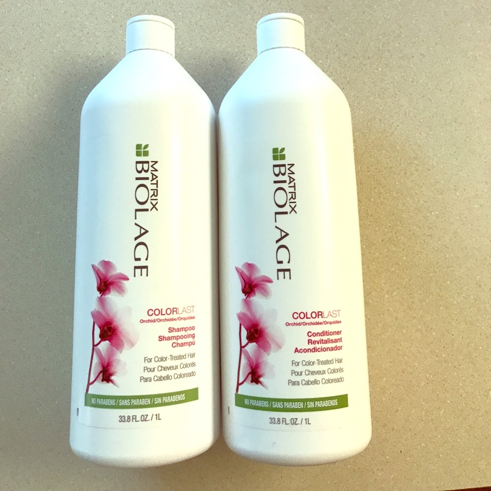 Biolage shampoo and conditioner. Used  2 times.