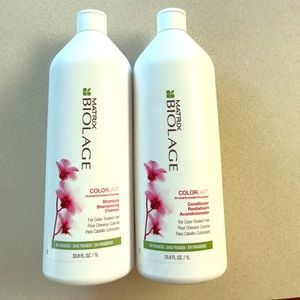 Biolage shampoo and conditioner. Used  2 times.