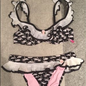 Betsey Johnson Swan Bikini