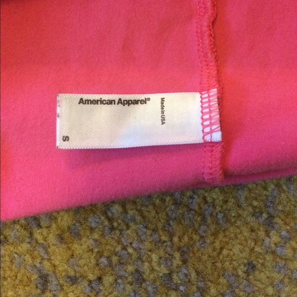 Flamingo Pink AA Crop Top - Picture 3 of 3