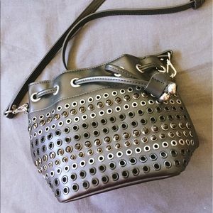 ZARA studded bucket bag