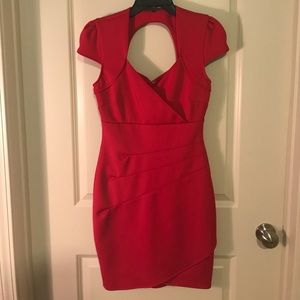 Guess hot pink dress