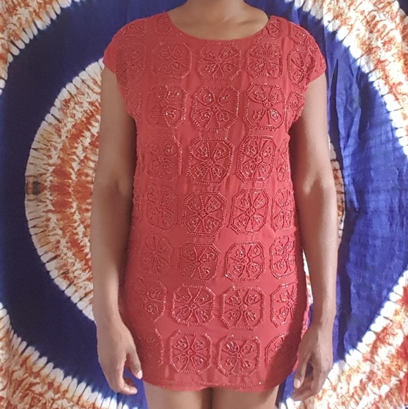 Pull over beaded mini dress - Picture 3 of 4