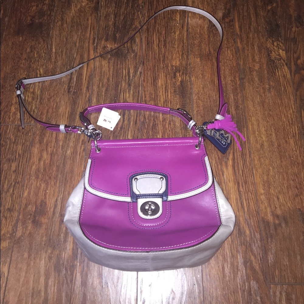 🚨SALE🚨🌟NWT Coach purse purple🌟