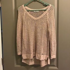 Abercrombie & Fitch crochet sweater