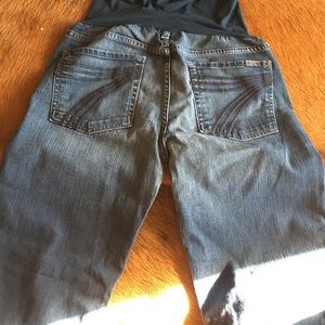 7 for all man kind maternity jeans