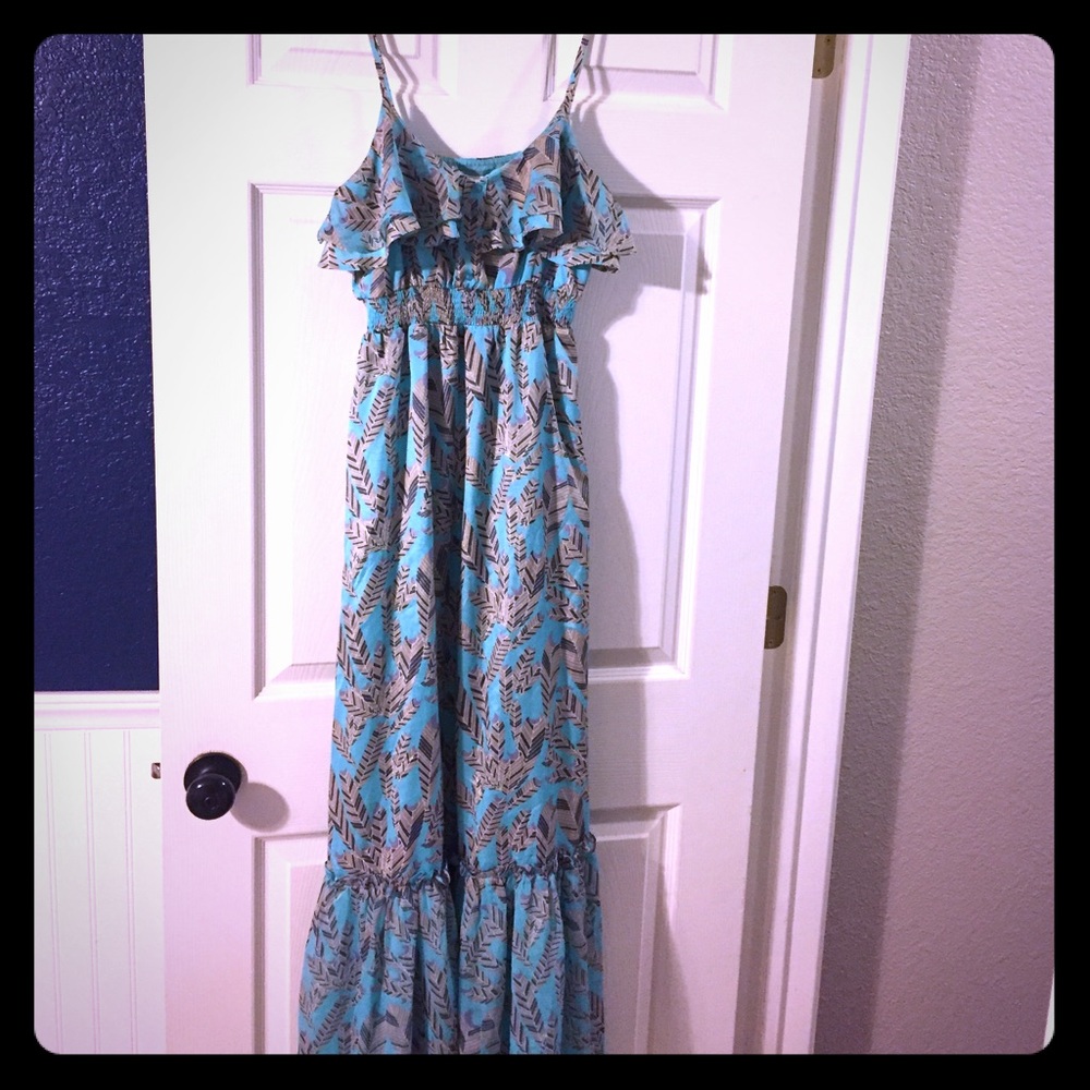Dillards MM Couture maxi dress XS