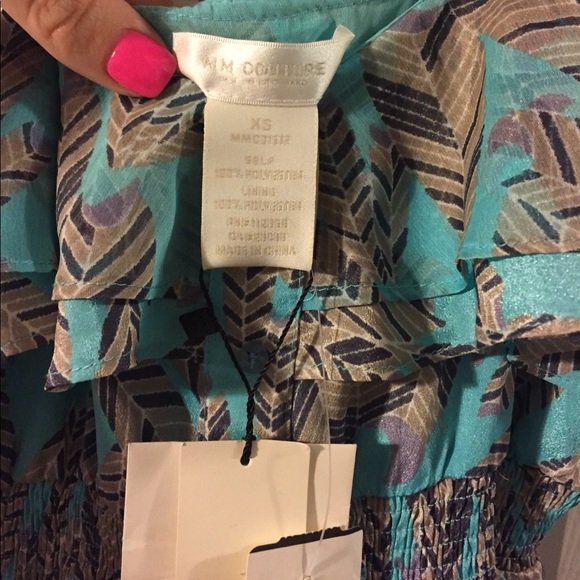 Dillards MM Couture maxi dress XS - Picture 3 of 3