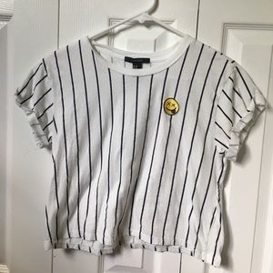 striped boxy t-shirt