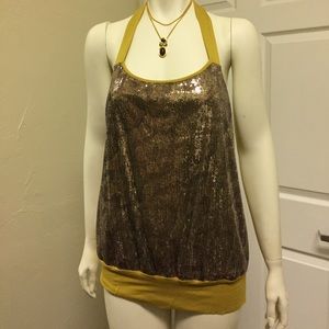 Kimora top with braided back size l