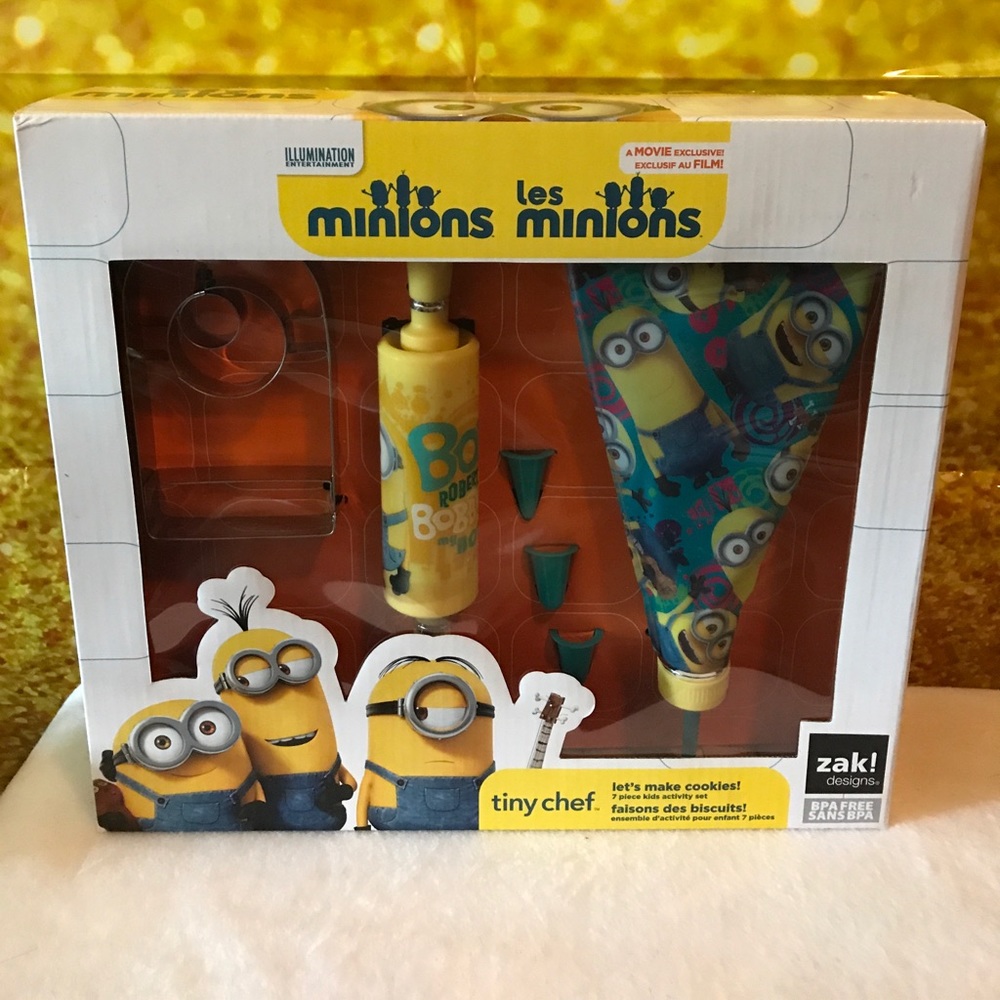 Minions tiny chef set