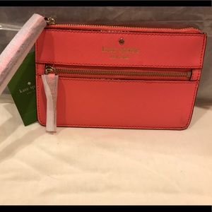 NWT kate spade mikas pond bee wristlet