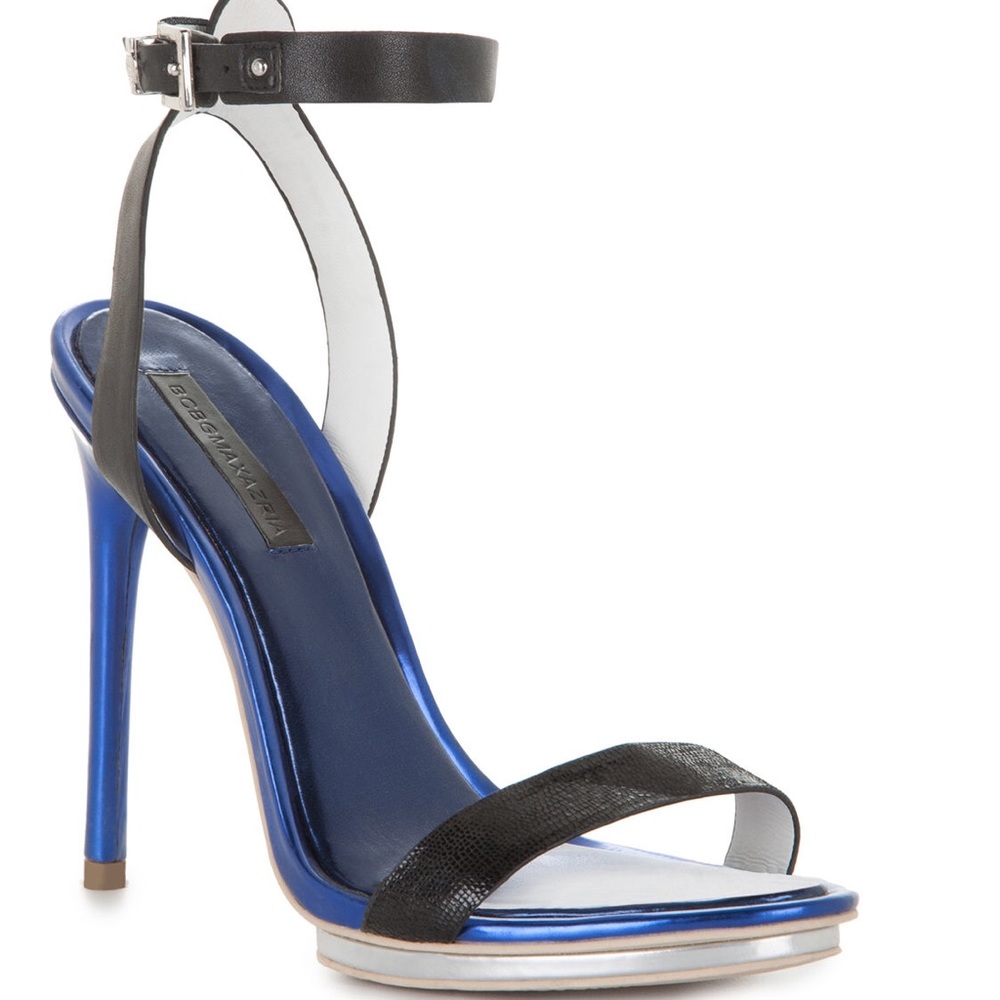 BCBGMAXAZRIA  Finite High Heel Ankle Strap Sandals