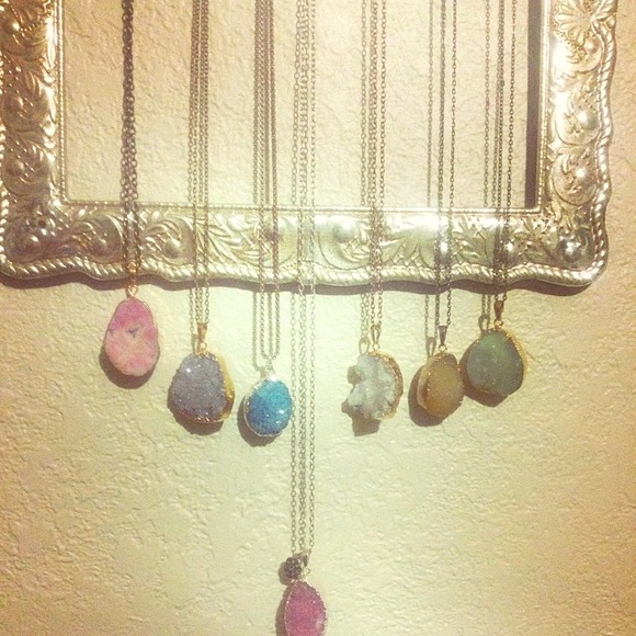 Druzy Stone necklace - Picture 1 of 1