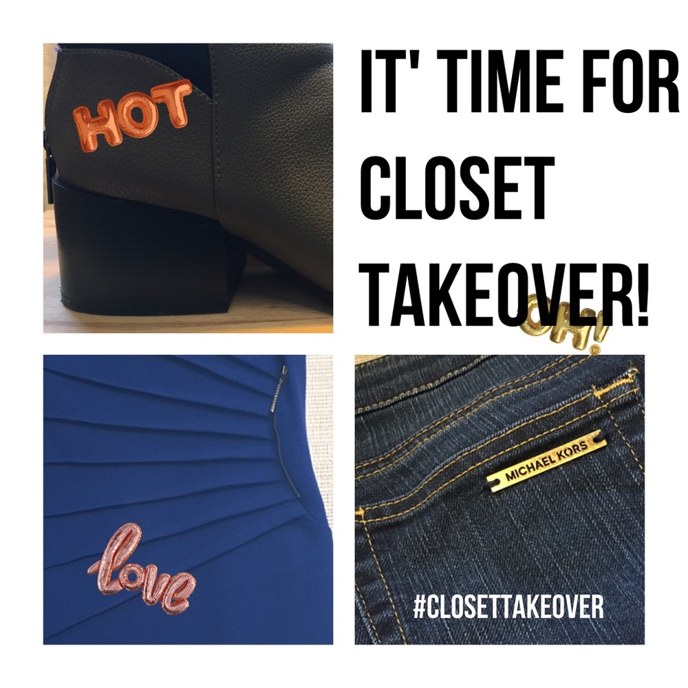 Closet takeover begins today!