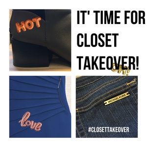 Closet takeover begins today!