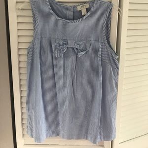 Ann Taylor Loft sleeveless blouse
