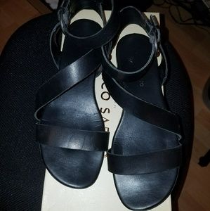 Franco Sarto Black sandals