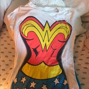 Wonder Woman Cape Tshirt