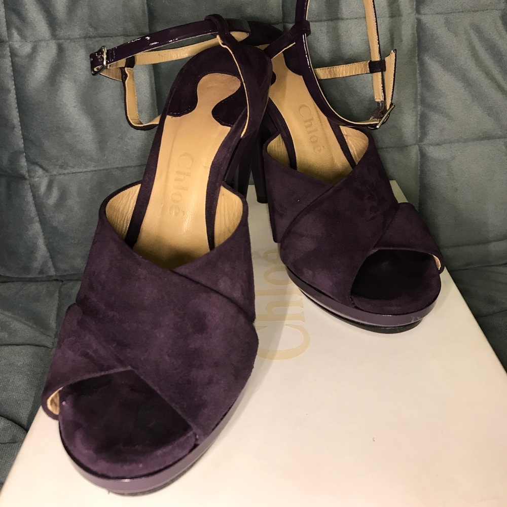 Chloe "Apollo" Suede heels.