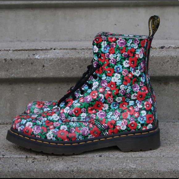 Dr Martens Poppy Red Shoes Dr Martens Poppy Red Shoes