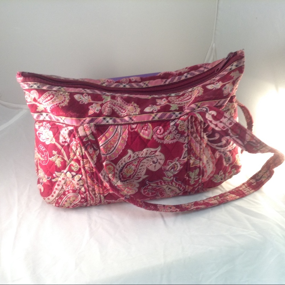Pink and Red Bag - Picture 3 of 3