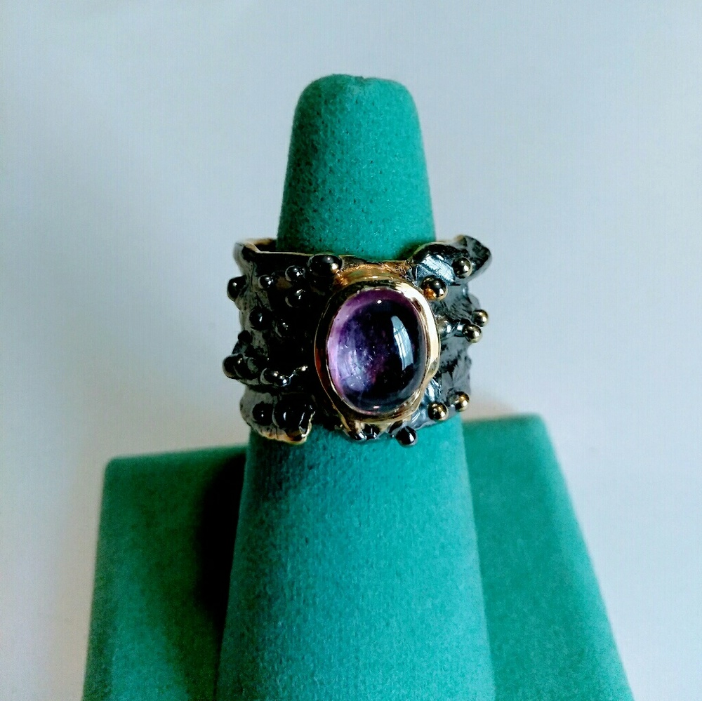 NWT Amethyst Sterling Silver Ring