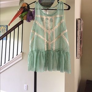 Free People Lace shirt