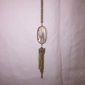Kendra Scott Rayne Necklace in Ivory Pearl