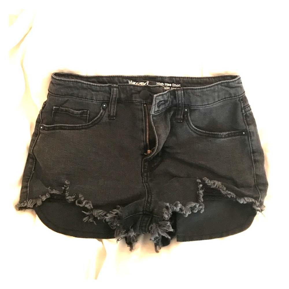 NWOT High rise Mossimo Black Denim Shorts