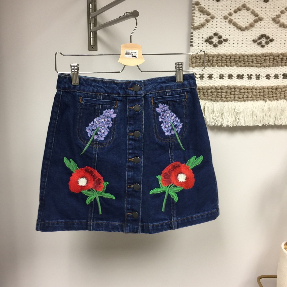 Jean skirt