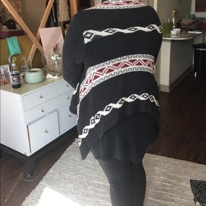 Aztec patterned sweater