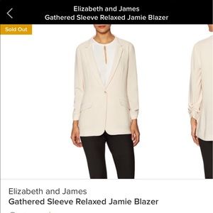 Elizabeth and James Relaxed Jamie Blazer size 8