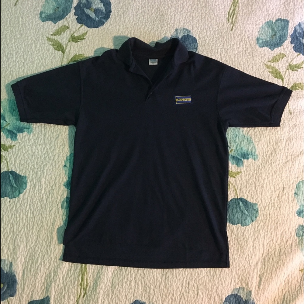 Authentic blockbuster uniform polo