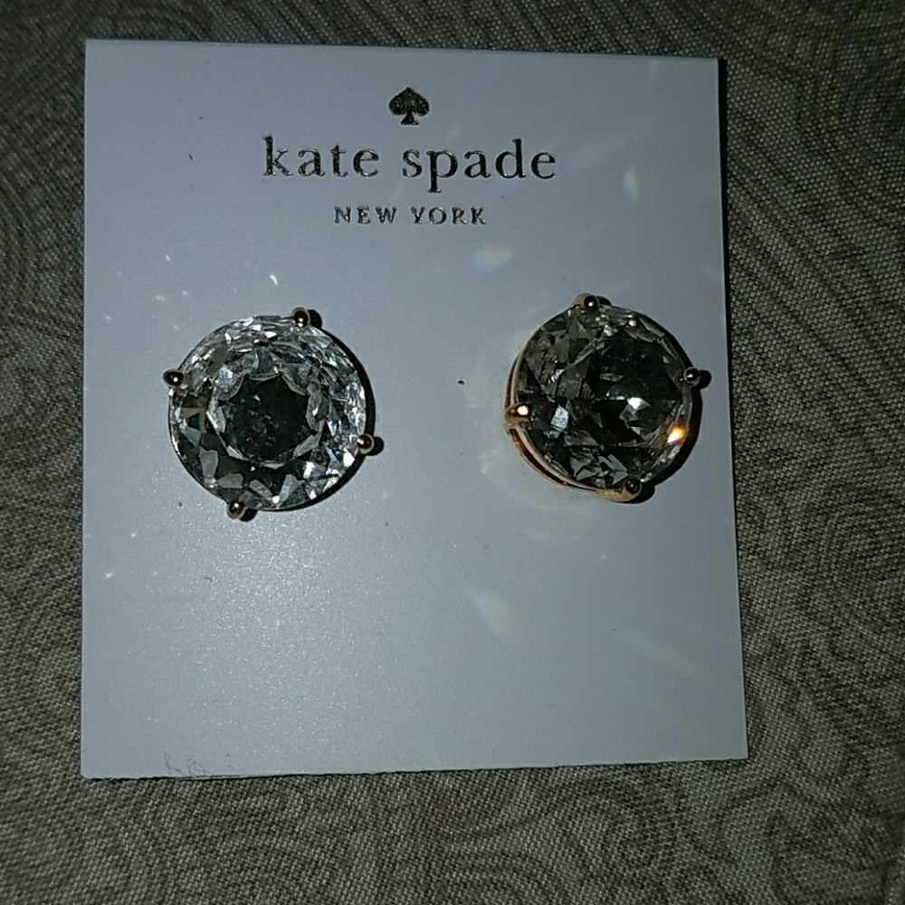 Kate Spade diamond earrings