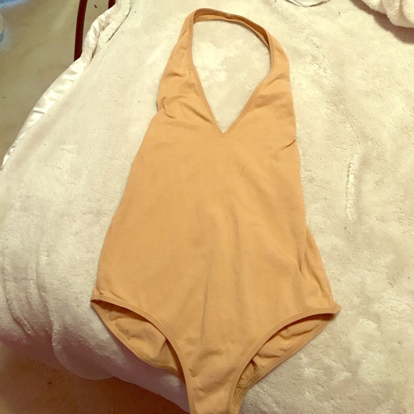 American Apparel Tops - American Apparel Nude Bodysuit