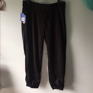 Black Softball Pants