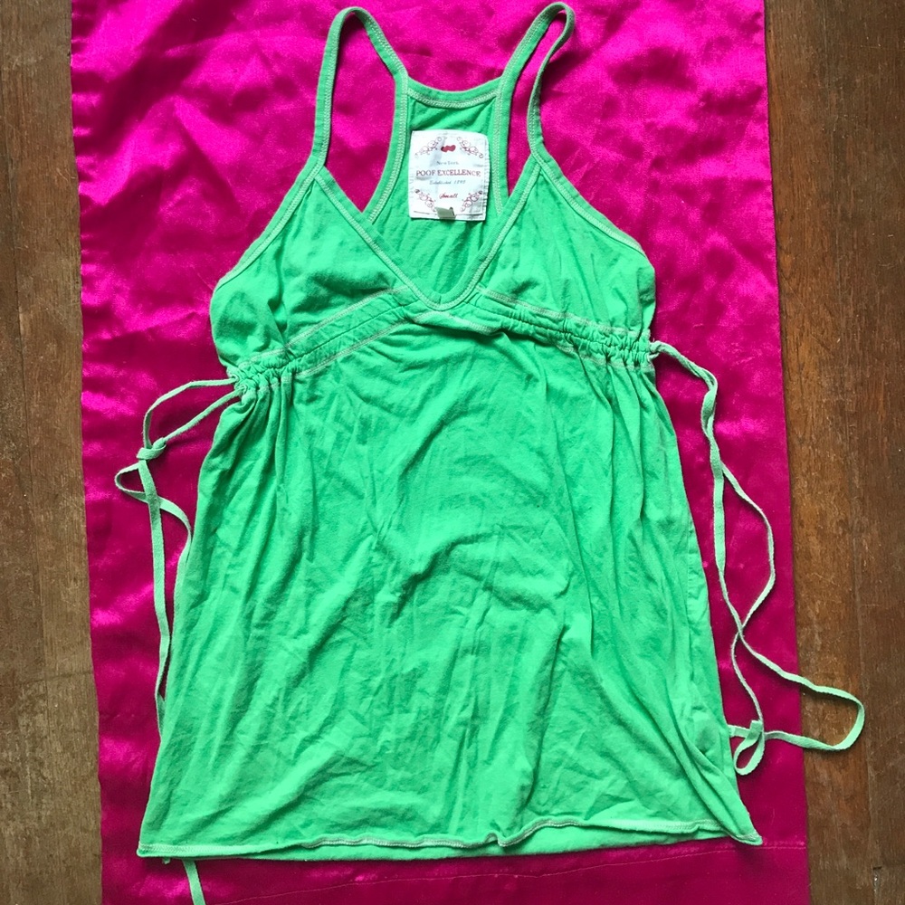 CLEARANCE 🔥green racer back top