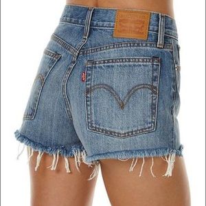 Levi's High Waisted Wedgie Shorts