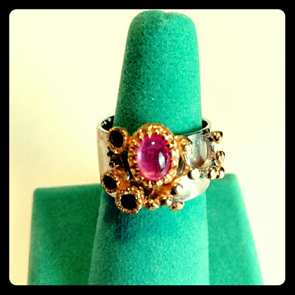 NWT Tourmaline Sterling Silver Ring
