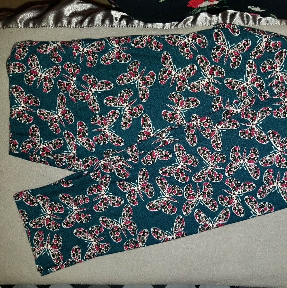 OS Butterfly LuLaRoe Leggings