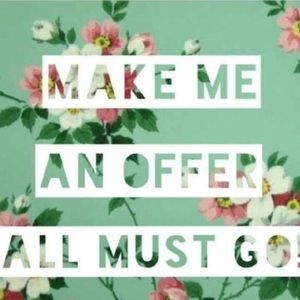 I accept reasonable offers 🤗