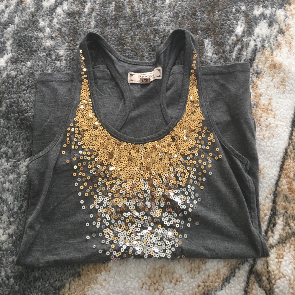 Blingy tank top